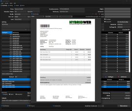 Invoice Maker Pro - Dunkles Thema