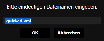 QuickEd - Dokument kopieren QuickEd - Dokument kopieren